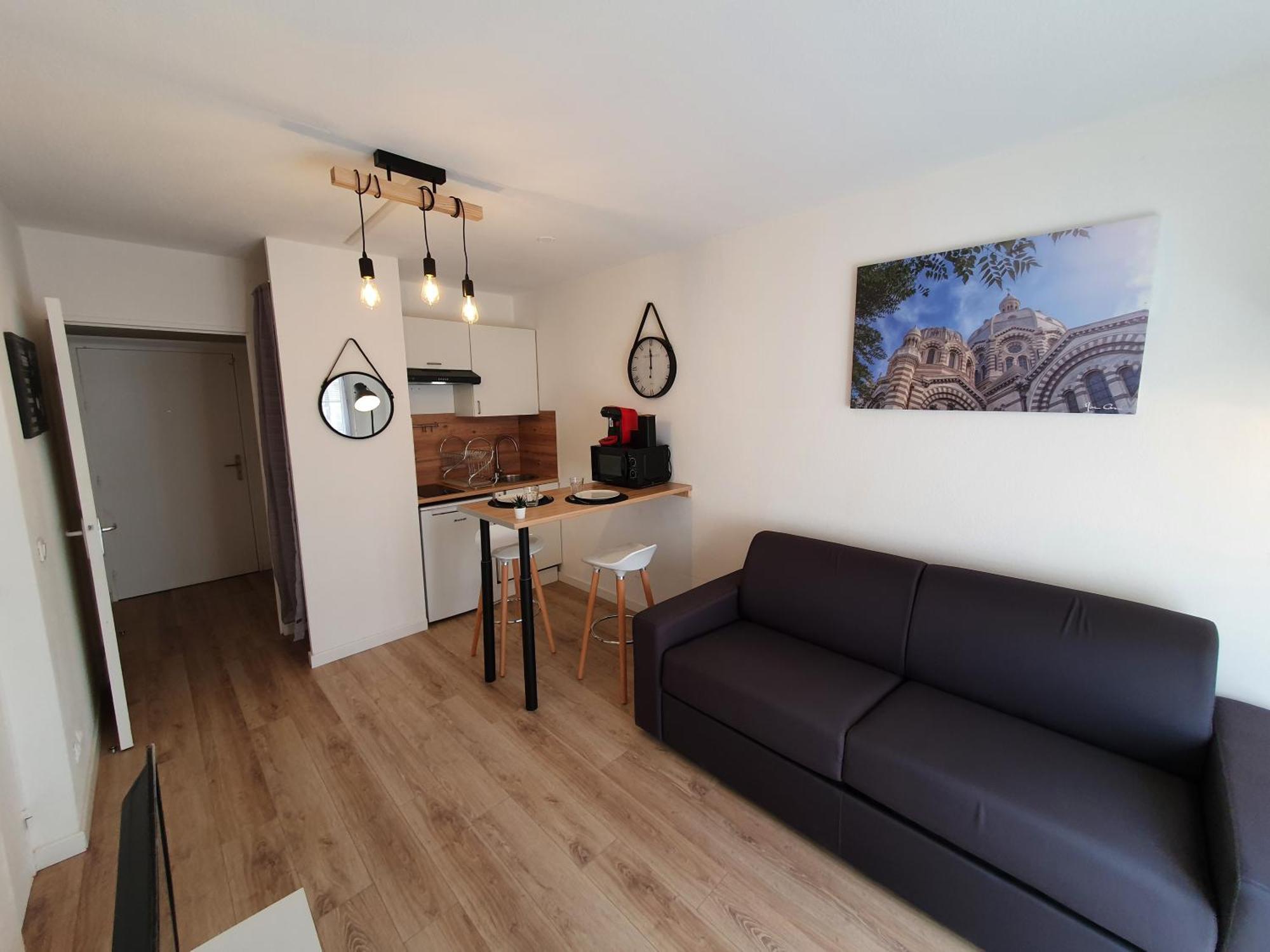 Appartement Tout Equipe A 6Min De La Gare St Charles 马赛 外观 照片